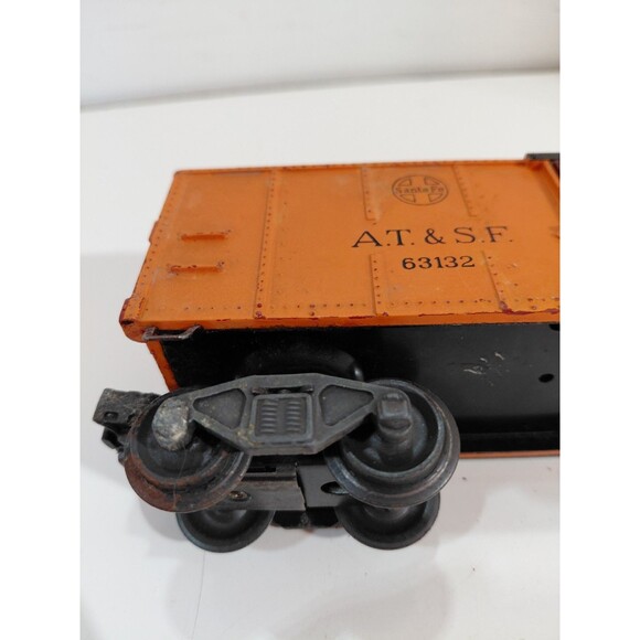 Lionel X6454 Electric Train O Gauge Model Railroad Santa Fe Post War Boxcar - Picture 8 of 8